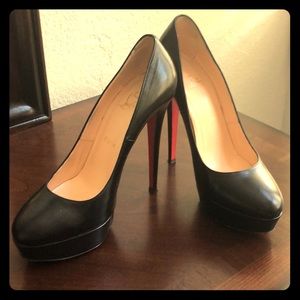 Christian Louboutin Bianca heels black